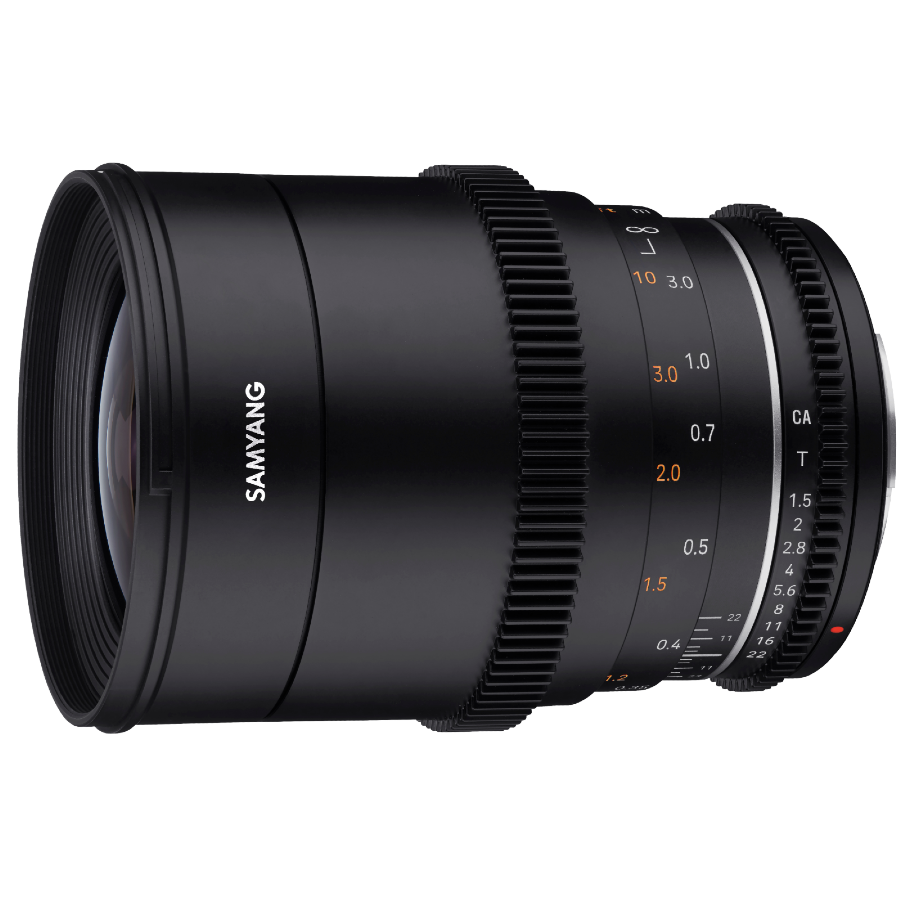 Samyang VDSLR 35 mm T1.5 MK2 Canon M